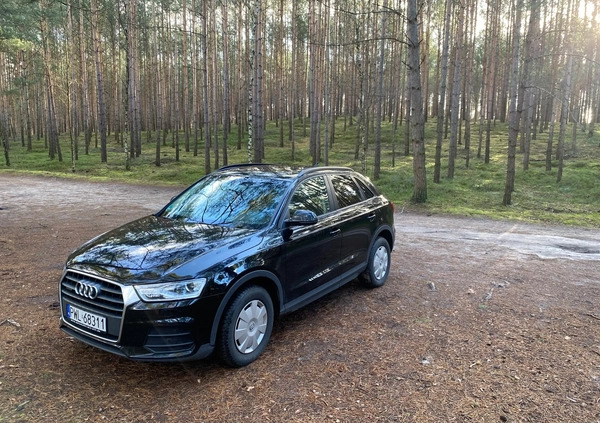 Audi Q3 cena 82599 przebieg: 76174, rok produkcji 2016 z Wolsztyn małe 137